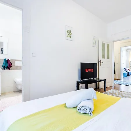 Apartamento 2bdr Old Town Square W Fast Wi-fi *